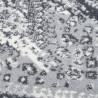 Chodnik dywanowy, BCF, orientalny szary, 80x200 cm