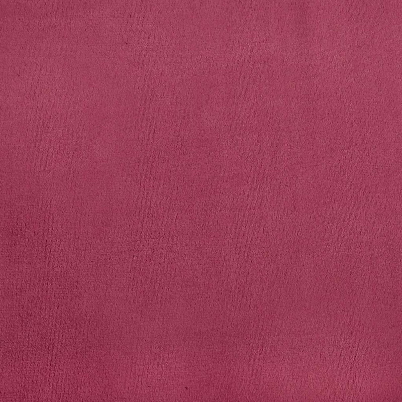 Sofa modułowa z poduszkami aksamitna wino czerwona