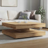 Stolik kawowy obrotowy 360 stopni Artisan Oak 90x90x34,5 cm