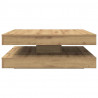 Stolik kawowy obrotowy 360 stopni Artisan Oak 90x90x34,5 cm