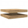 Stolik kawowy obrotowy 360 stopni Artisan Oak 90x90x34,5 cm