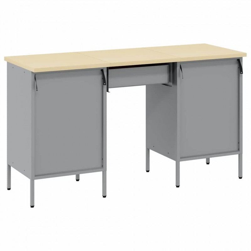 Szafka robocza z szufladą 3 pcs Czerwony 150 x 55 x 85 cm