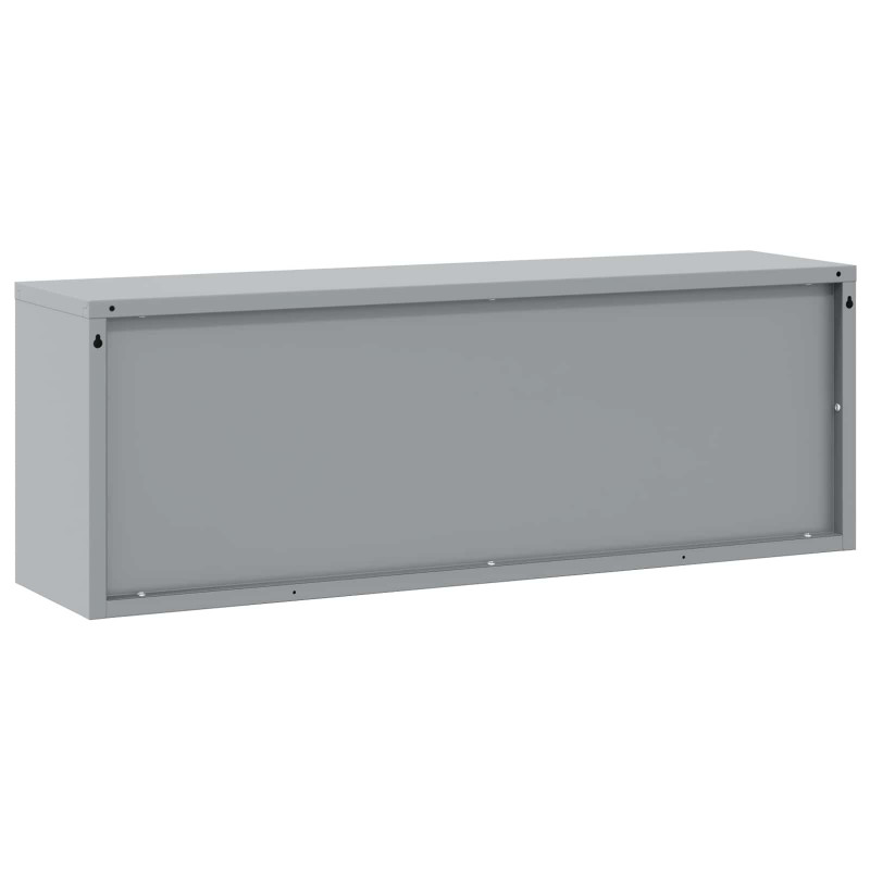 Szafka robocza 10 pcs Czarny Drewno inżynieryjne i stal