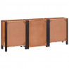 Bufet 3 pcs Brązowy 55 x 30 x 75 cm Lite Drewno Akacji