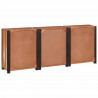 Bufet 3 pcs Brązowy 165 x 30 x 75 cm Lite Drewno Akacji