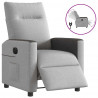 Elektryczny fotel rozkładany Cloud Grey Fabric