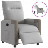 Elektryczny fotel rozkładany Cloud Grey Fabric