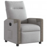 Elektryczny fotel rozkładany Cloud Grey Fabric