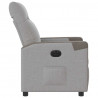 Elektryczny fotel rozkładany Cloud Grey Fabric