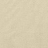 Elektryczny fotel rozkładany, kremowy, obity tkaniną