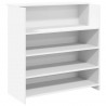 Biurko recepcyjne białe 100x50x103,5 cm Drewno konstrukcyjne