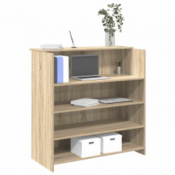 Biurko recepcyjne Sonoma Oak 100x50x103,5 cm Drewno konstrukcyjne