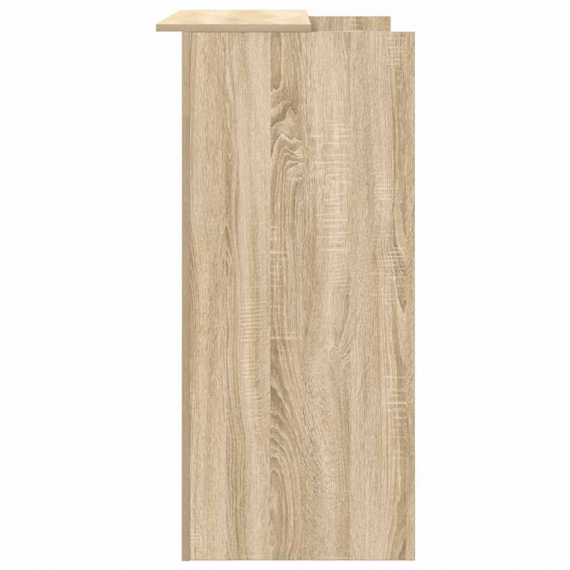 Biurko recepcyjne Sonoma Oak 100x50x103,5 cm Drewno konstrukcyjne
