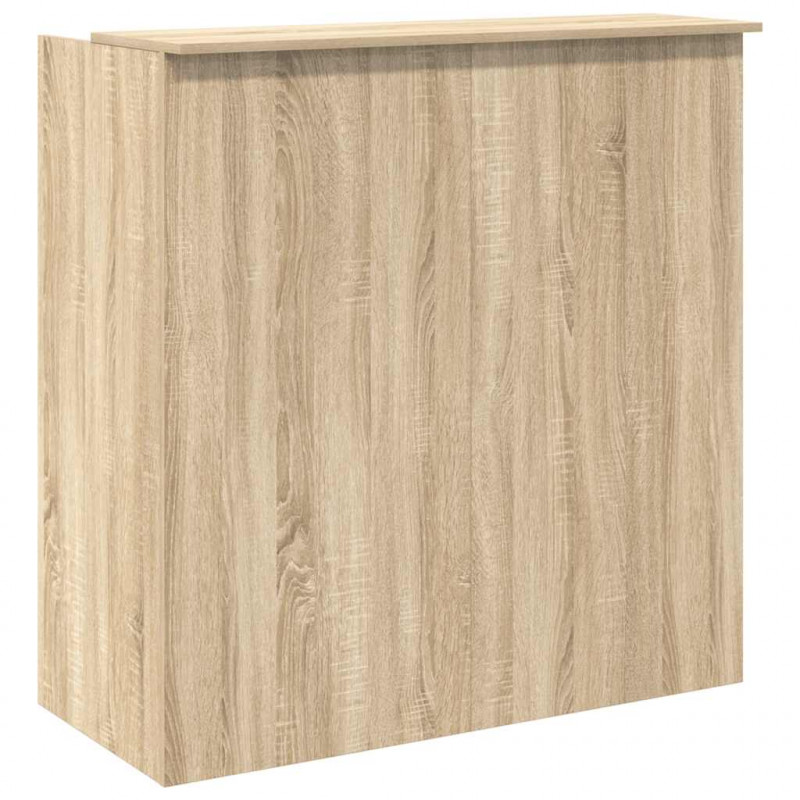 Biurko recepcyjne Sonoma Oak 100x50x103,5 cm Drewno konstrukcyjne