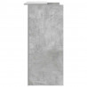 Biurko recepcyjne betonowe szare 100x50x103,5 cm drewno klejone