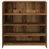 Biurko recepcyjne Stare drewno 100x50x103,5 cm Drewno klejone