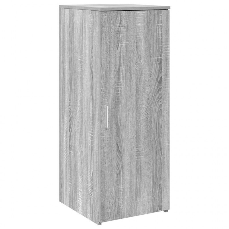 Biurko recepcyjne szare Sonoma 180x50x103,5 cm Drewno klejone