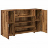 Biurko recepcyjne Stare drewno 180x50x103,5 cm Drewno klejone