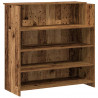 Biurko recepcyjne Stare drewno 180x50x103,5 cm Drewno klejone