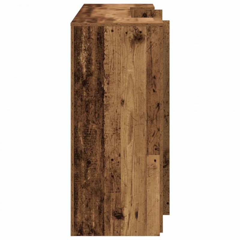Biurko recepcyjne Stare drewno 180x50x103,5 cm Drewno klejone