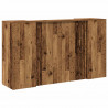 Biurko recepcyjne Stare drewno 180x50x103,5 cm Drewno klejone