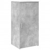Biurko recepcyjne betonowe szare 200x50x103,5 cm drewno klejone
