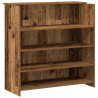 Biurko recepcyjne Stare drewno 200x50x103,5 cm Drewno klejone