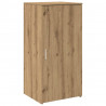 Biurko recepcyjne dąb artisan 200x50x103,5 cm Drewno klejone