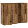 Biurko recepcyjne Stare drewno 135x50x103,5 cm Drewno klejone