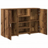 Biurko recepcyjne Stare drewno 155x50x103,5 cm Drewno klejone