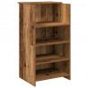 Biurko recepcyjne Stare drewno 155x50x103,5 cm Drewno klejone