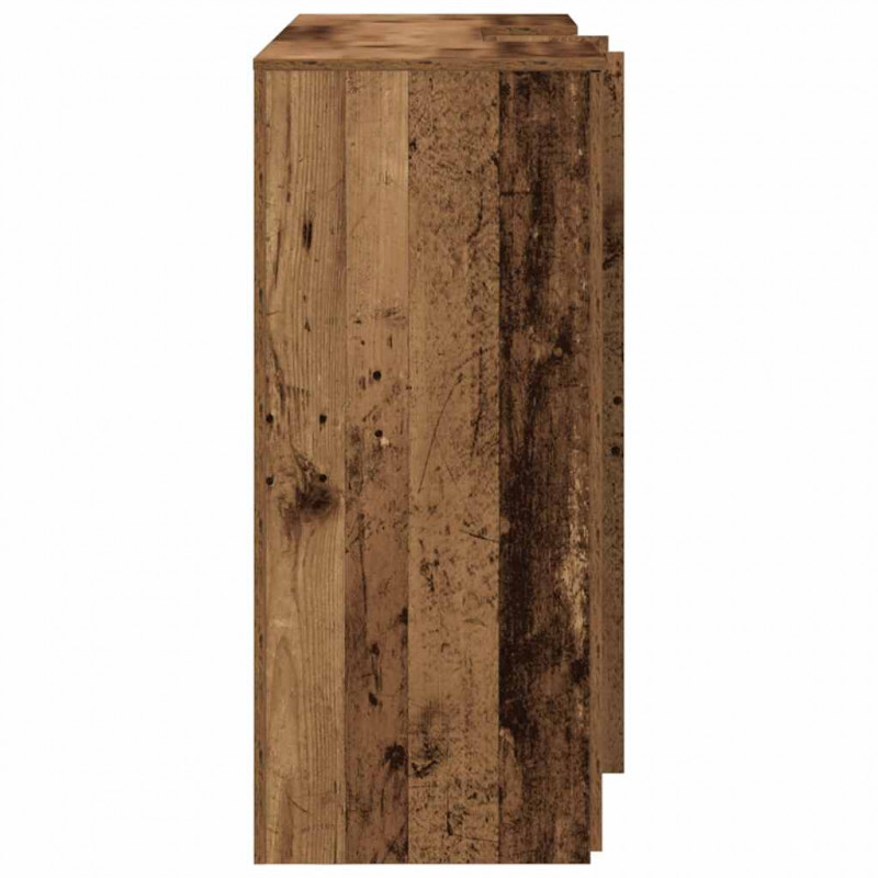 Biurko recepcyjne Stare drewno 155x50x103,5 cm Drewno klejone