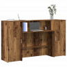 Biurko recepcyjne Stare drewno 180x50x103,5 cm Drewno klejone