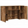 Biurko recepcyjne Stare drewno 180x50x103,5 cm Drewno klejone