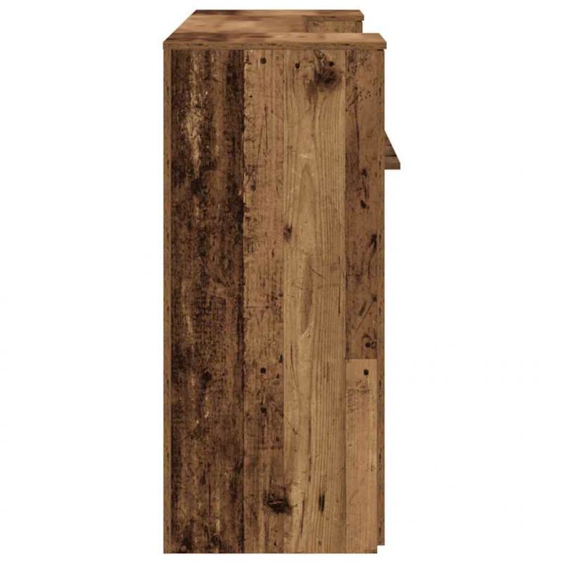 Biurko recepcyjne Stare drewno 180x50x103,5 cm Drewno klejone