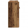 Biurko recepcyjne Stare drewno 180x50x103,5 cm Drewno klejone