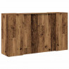 Biurko recepcyjne Stare drewno 180x50x103,5 cm Drewno klejone