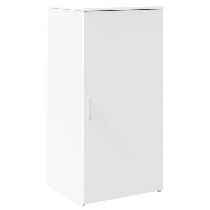Biurko recepcyjne białe 200x50x103,5 cm Drewno klejone