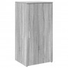 Biurko recepcyjne szare Sonoma 200x50x103,5 cm Drewno klejone