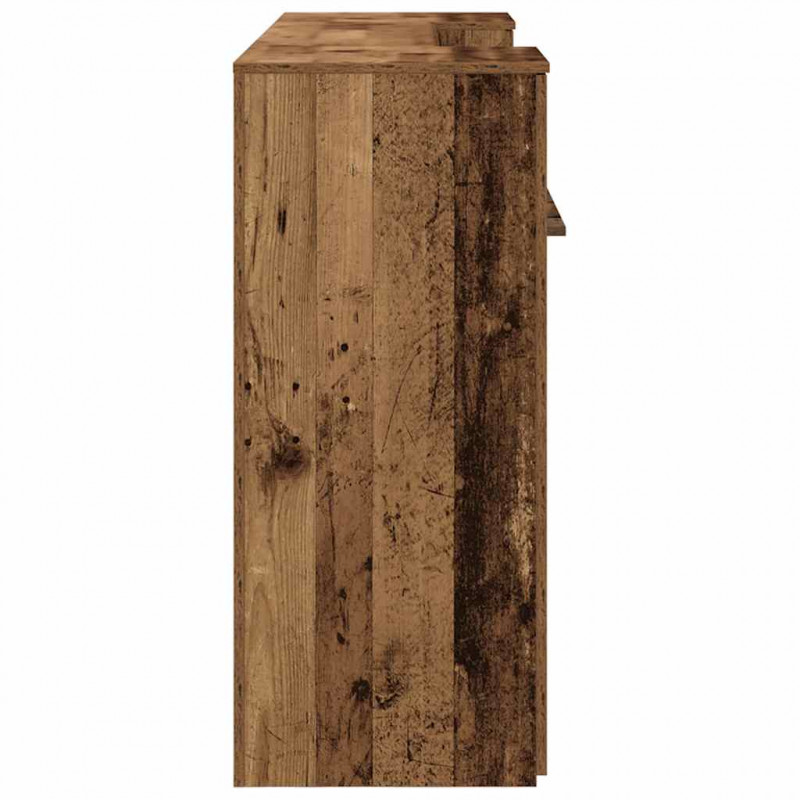 Biurko recepcyjne Stare drewno 200x50x103,5 cm Drewno klejone