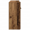 Biurko recepcyjne Stare drewno 200x50x103,5 cm Drewno klejone