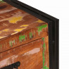 Stoliki konsolowe z półką 2 pcs Wielokolorowe 161 x 33 x 75 cm