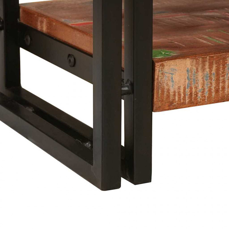 Stoliki konsolowe z półką 2 pcs Wielokolorowe 161 x 33 x 75 cm