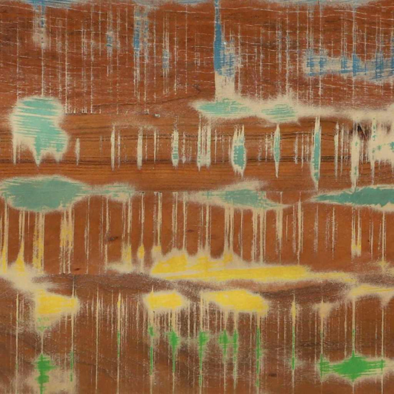 Stoliki konsolowe z półką 2 pcs Wielokolorowe 161 x 33 x 75 cm