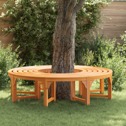 Ławka Drzewna 2 pcs Naturalny 160 x 80 x 45cm