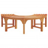 Ławka Drzewna 2 pcs Naturalny 160 x 80 x 45cm