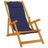 Krzesło plażowe z poduszką 2 pcs Brązowy 61.5 x 123 x 82cm