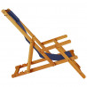 Krzesło plażowe z poduszką 2 pcs Brązowy 61.5 x 123 x 82cm