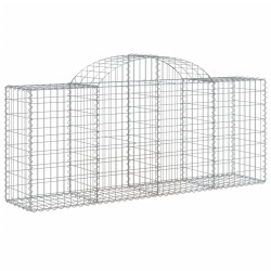 Kosze gabionowe, 50 szt, 200x50x80/100 cm, galwanizowane żelazo