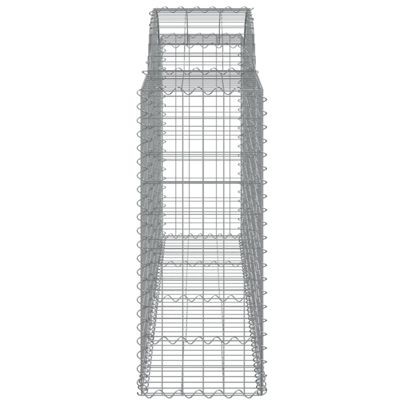 Kosze gabionowe, 50 szt, 200x50x100/120cm, galwanizowane żelazo
